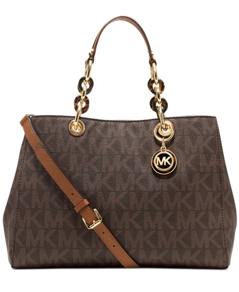 michael kors cynthia mk signature medium satchel|Cynthia Medium Signature Logo Satchel .